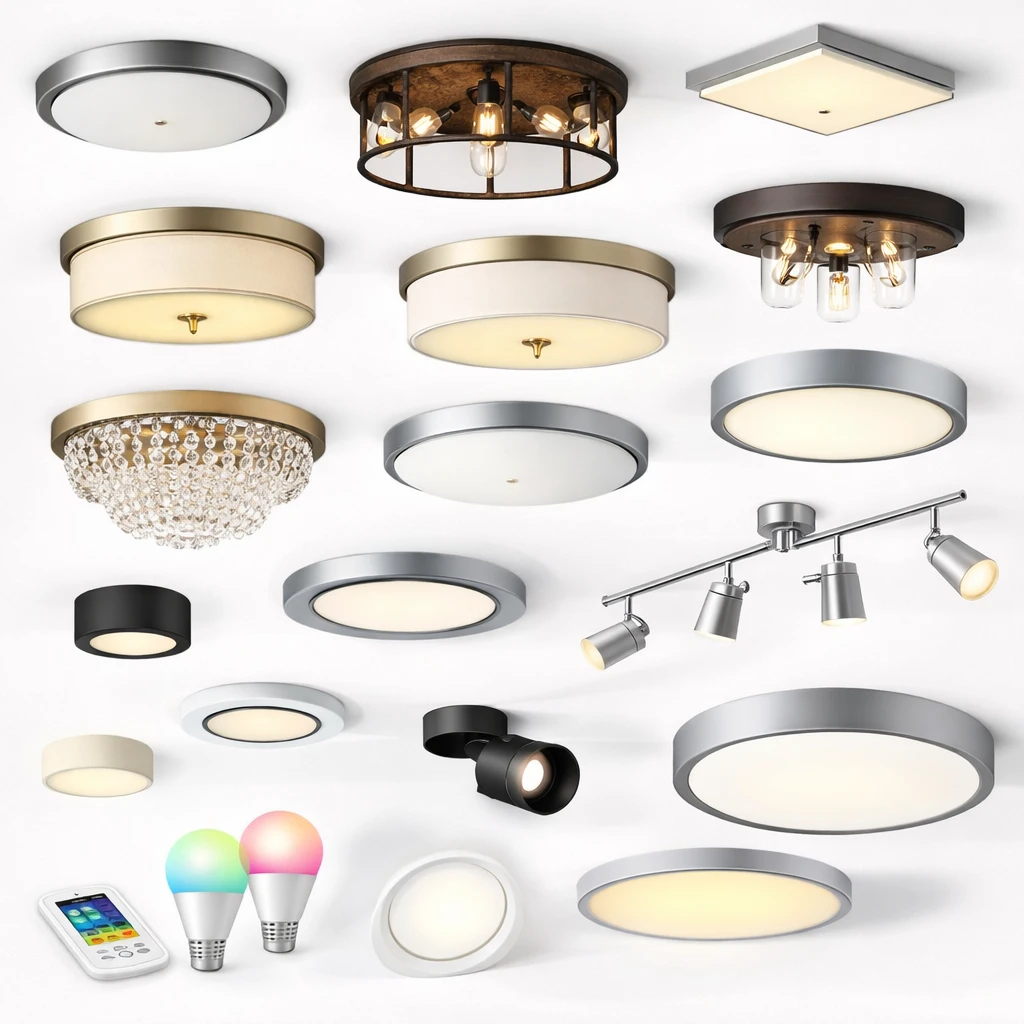 إضاءة السقف