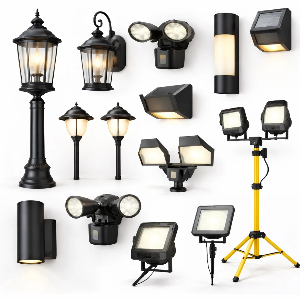إنارة خارجية وكشافات